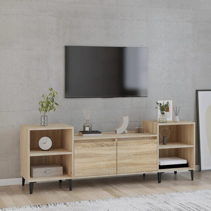 Tv Skříňka 160 X 35 X 55 Cm Kompozitní Dřevo