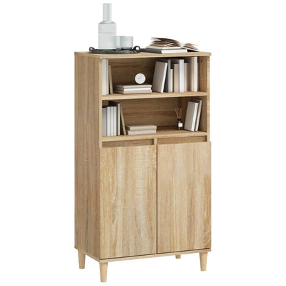 Skříň Highboard Dub Sonoma 60 X 36 X 110 Cm Kompozitní Dřevo