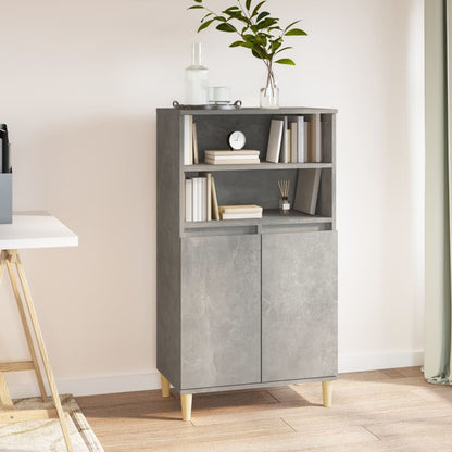 Skříň Highboard 60 X 36 X 110 Cm Kompozitní Dřevo