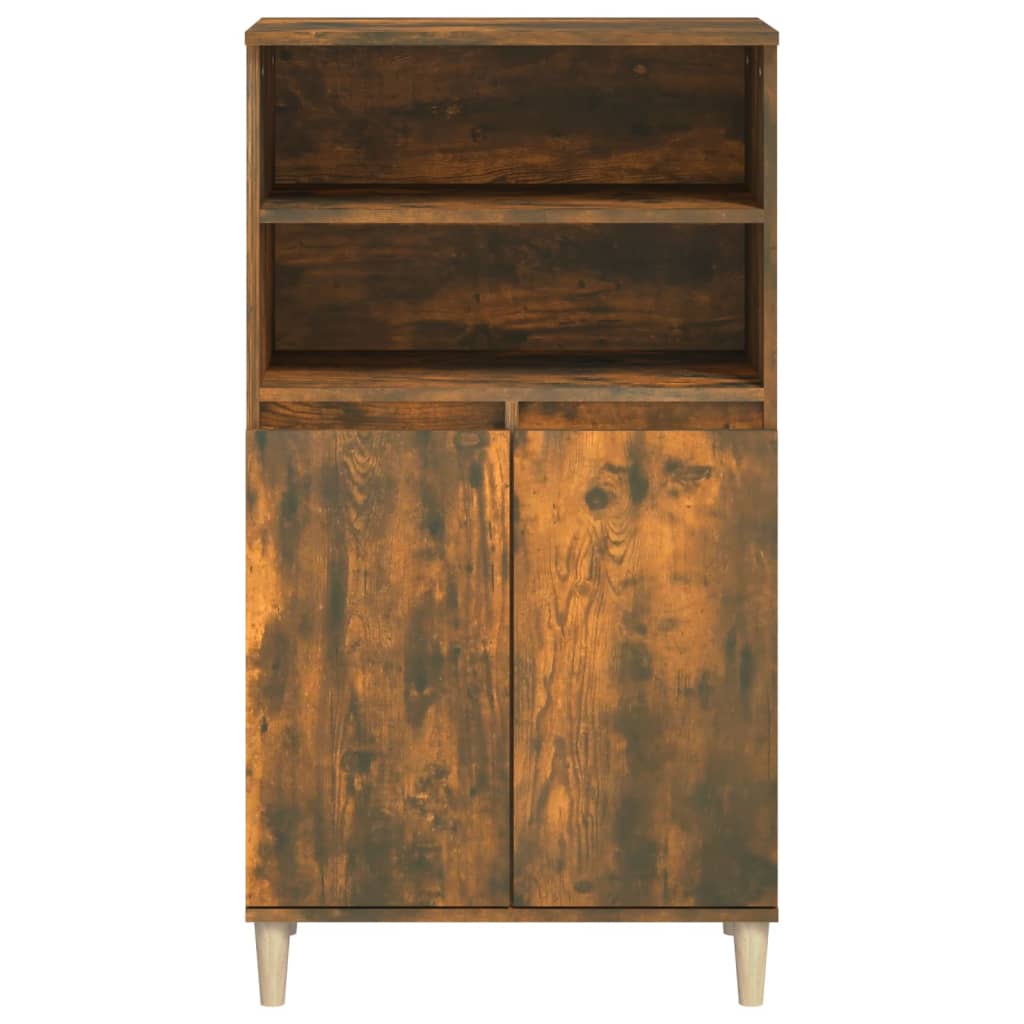 Skříň Highboard 60 X 36 X 110 Cm Kompozitní Dřevo