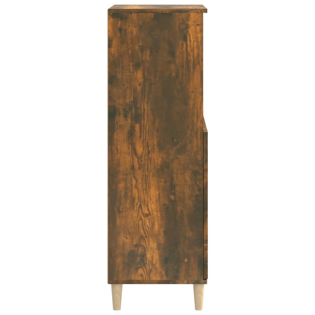 Skříň Highboard 60 X 36 X 110 Cm Kompozitní Dřevo