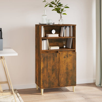 Skříň Highboard 60 X 36 X 110 Cm Kompozitní Dřevo