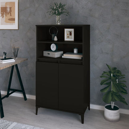 Skříň Highboard 60 X 36 X 110 Cm Kompozitní Dřevo