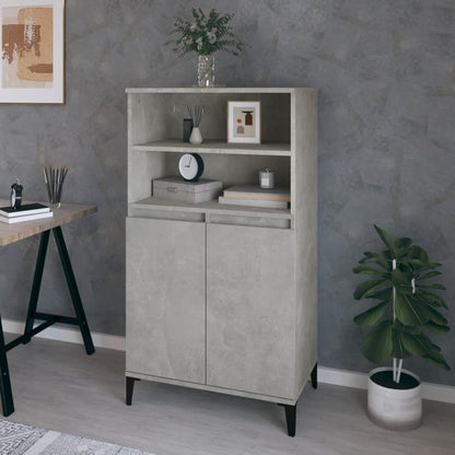 Skříň Highboard 60 X 36 X 110 Cm Kompozitní Dřevo
