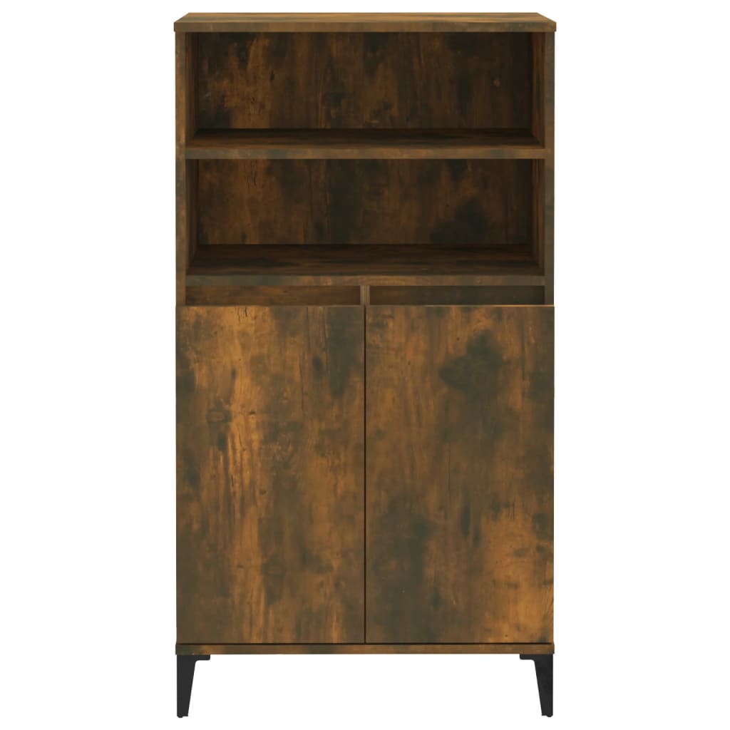 Skříň Highboard 60 X 36 X 110 Cm Kompozitní Dřevo