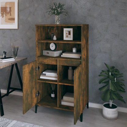 Skříň Highboard 60 X 36 X 110 Cm Kompozitní Dřevo