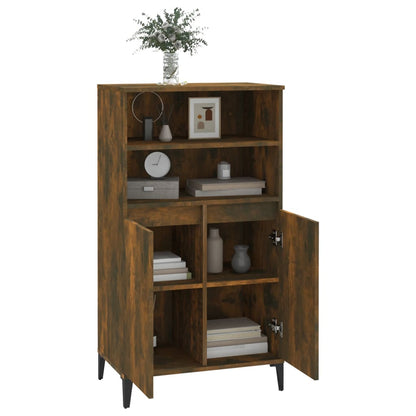 Skříň Highboard 60 X 36 X 110 Cm Kompozitní Dřevo