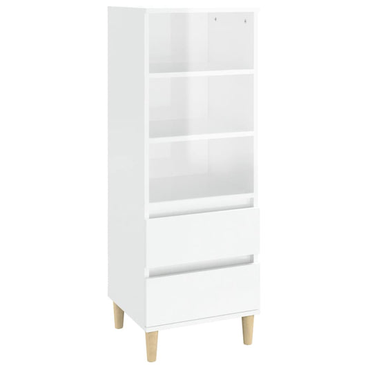 Skříň Highboard 40 X 36 X 110 Cm Kompozit