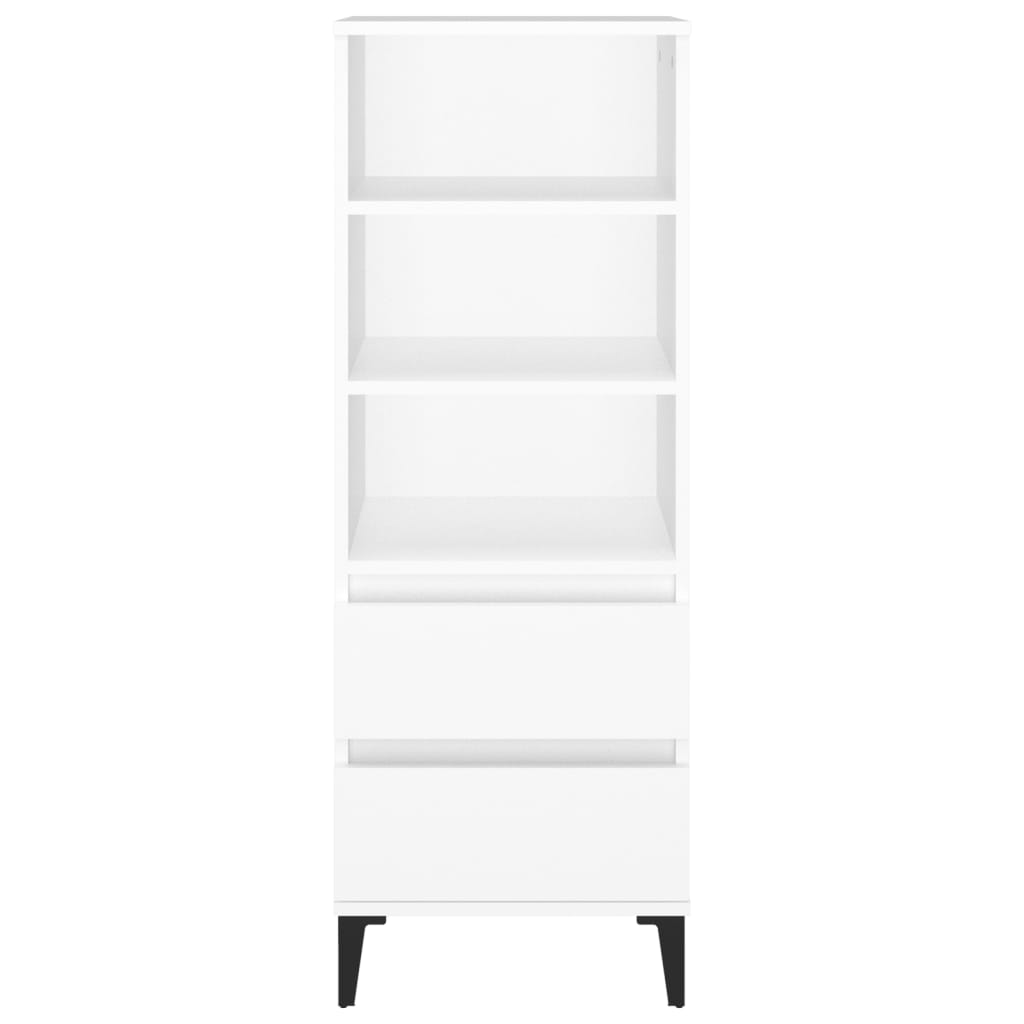 Skříň Highboard 40 X 36 X 110 Cm Kompozitní Dřevo