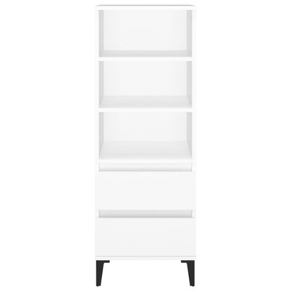 Skříň Highboard 40 X 36 X 110 Cm Kompozitní Dřevo