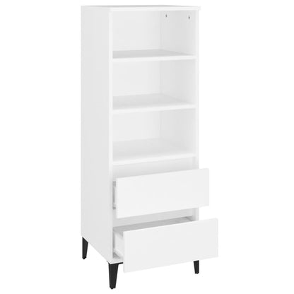 Skříň Highboard 40 X 36 X 110 Cm Kompozitní Dřevo