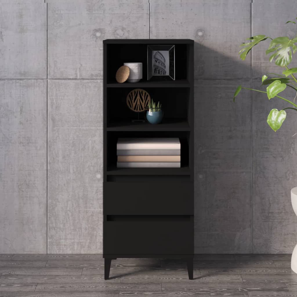 Skříň Highboard 40 X 36 X 110 Cm Kompozitní Dřevo