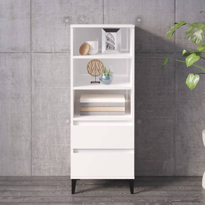 Skříň Highboard 40 X 36 X 110 Cm Kompozitní Dřevo