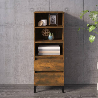 Skříň Highboard 40 X 36 X 110 Cm Kompozitní Dřevo