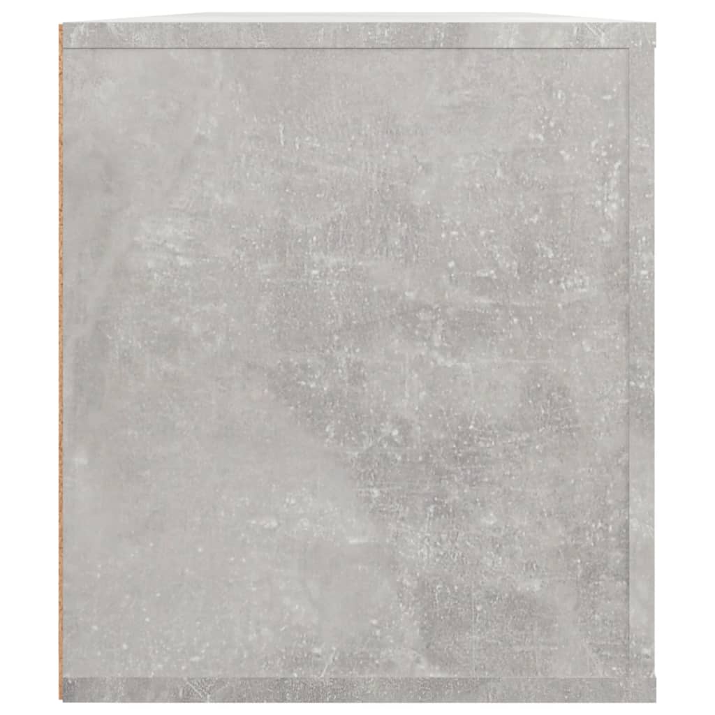 Tv Skříňka Betonově Šedá 100X35X40 Cm Kompozitní Dřevo