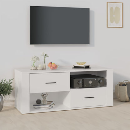Tv Skříňka Šedá Sonoma 100 X 35 X 40 Cm Kompozitní Dřevo