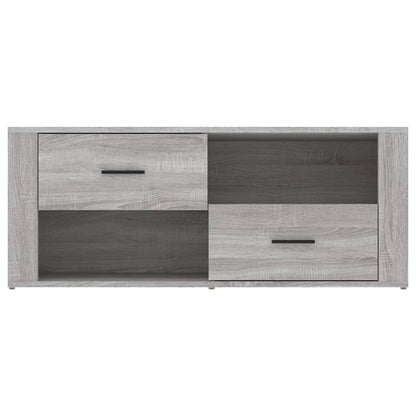 Tv Skříňka Šedá Sonoma 100 X 35 X 40 Cm Kompozitní Dřevo
