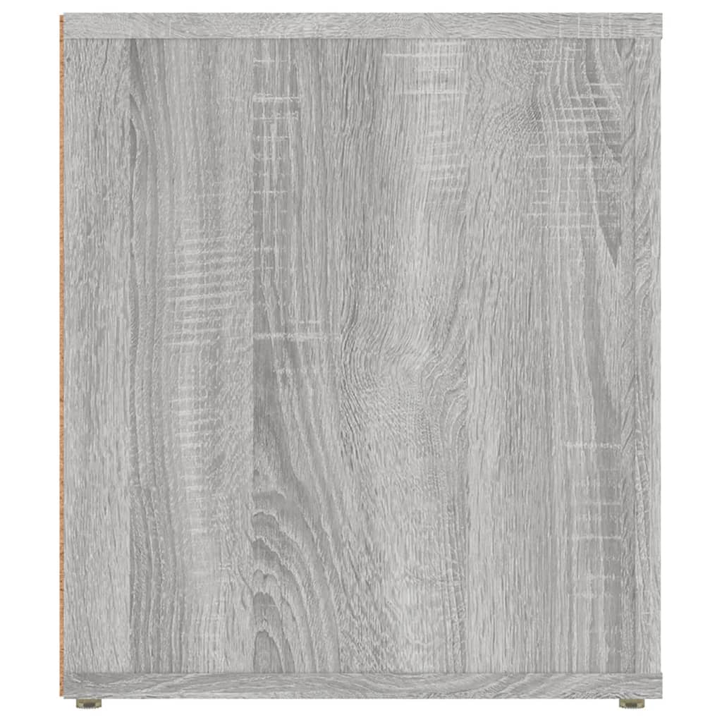 Tv Skříňka Šedá Sonoma 100 X 35 X 40 Cm Kompozitní Dřevo