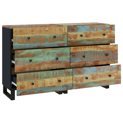 Příborníky 2 Ks 60 X 33 X 75 Cm Masivní Recyklované Dřevo