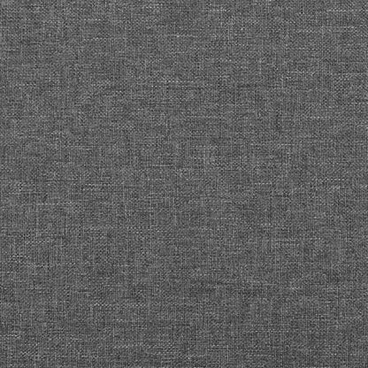 Čelo Postele 2 Ks Tmavě Šedé 100 X 5 X 78/88 Cm Samet Tmavě Šedá