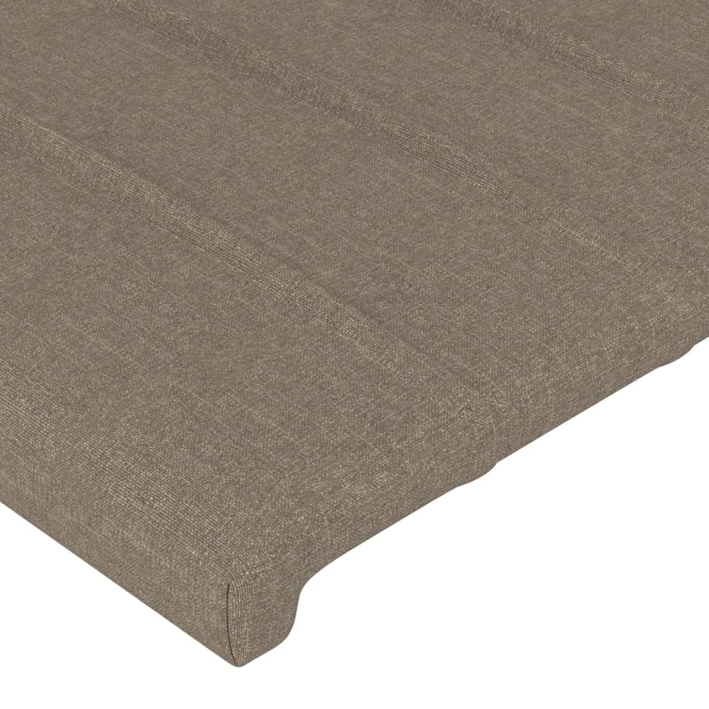 Čela Postele 4 Ks 72 X 5 X 78/88 Cm Textil Taupe