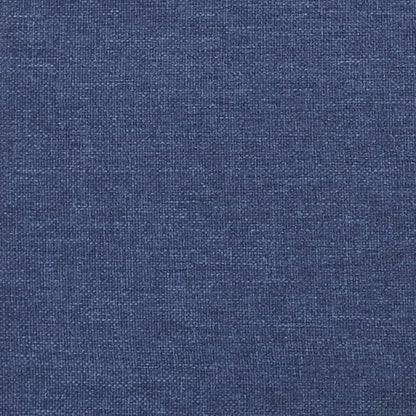 Čelo Postele 2 Ks Modré 80 X 5 X 78/88 Cm Textil Modrá