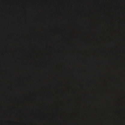 Čela Postele 4 Ks Černá 72 X 5 X 78/88 Cm Samet Černá
