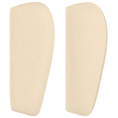 Čelo Postele Typu Ušák Krémové Textil