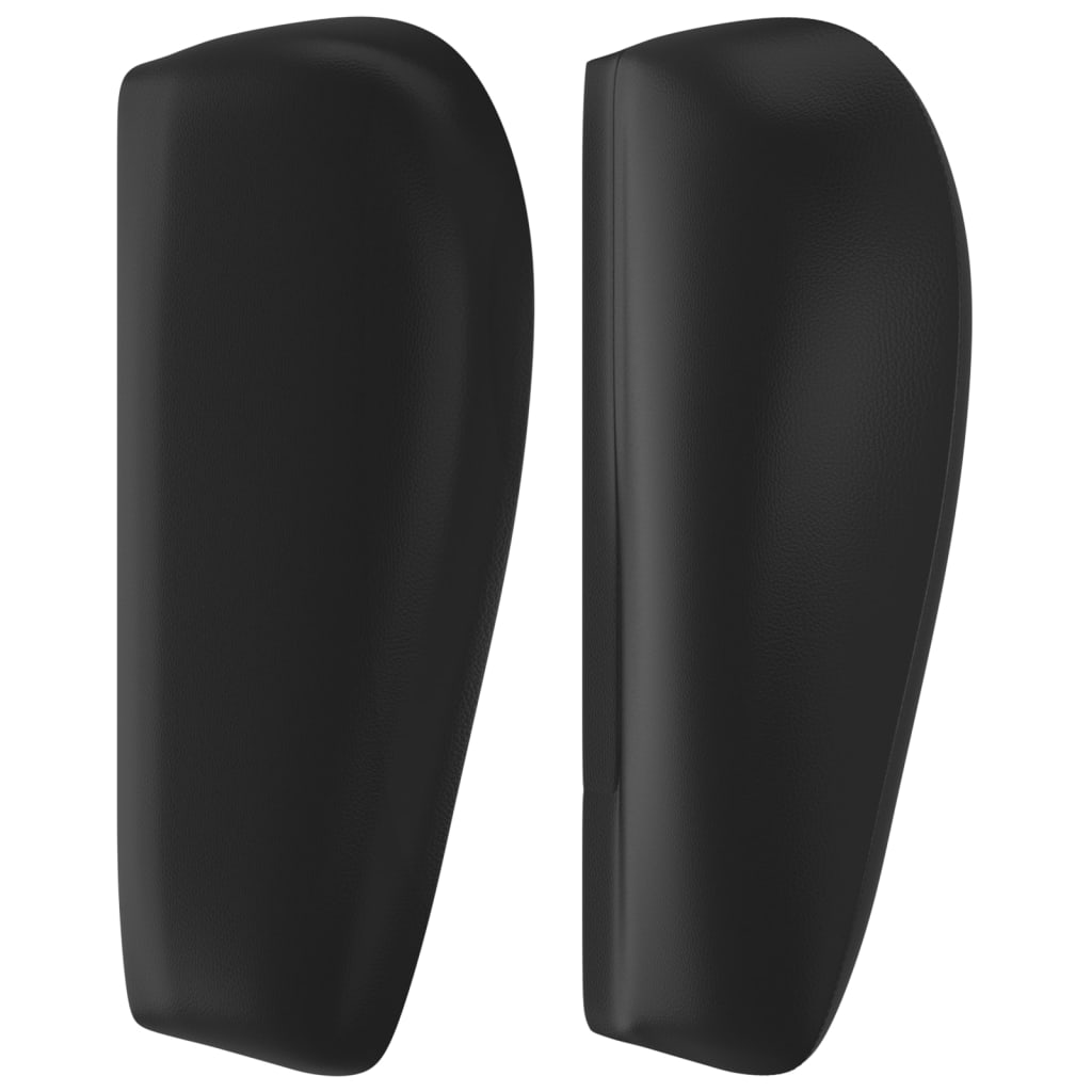 Čelo Postele Typu Ušák Černé Umělá Kůže