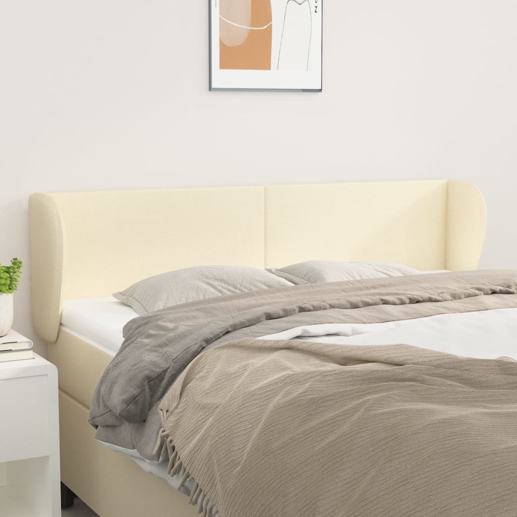 Čelo Postele Typu Ušák Černé Umělá Kůže