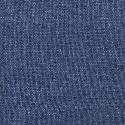 Čelo Postele Typu Ušák Modré 103X23X118/128 Cm Textil