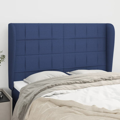 Čelo Postele Typu Ušák Tmavě Hnědé Textil
