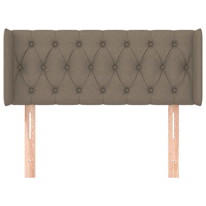 Čelo Postele Typu Ušák Taupe 93 X 16 X 78/88 Cm Textil