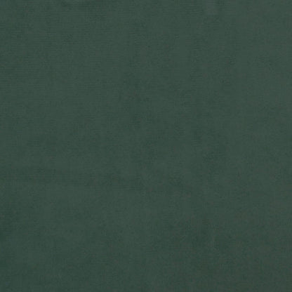Čelo Postele Typu Ušák Tmavě Zelená 103X16X118/128 Cm Samet