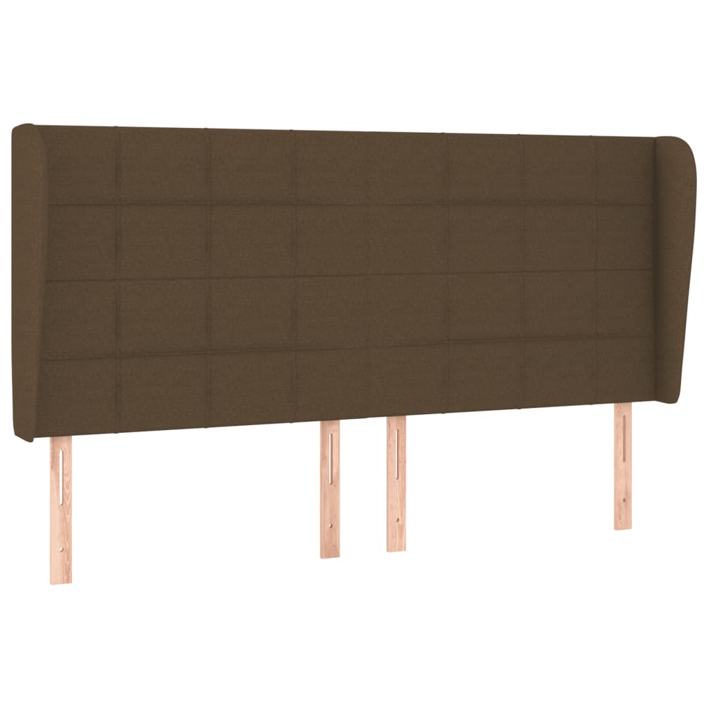 Box Spring Postel S Matrací Tmavě Hnědá 200X200 Cm Textil