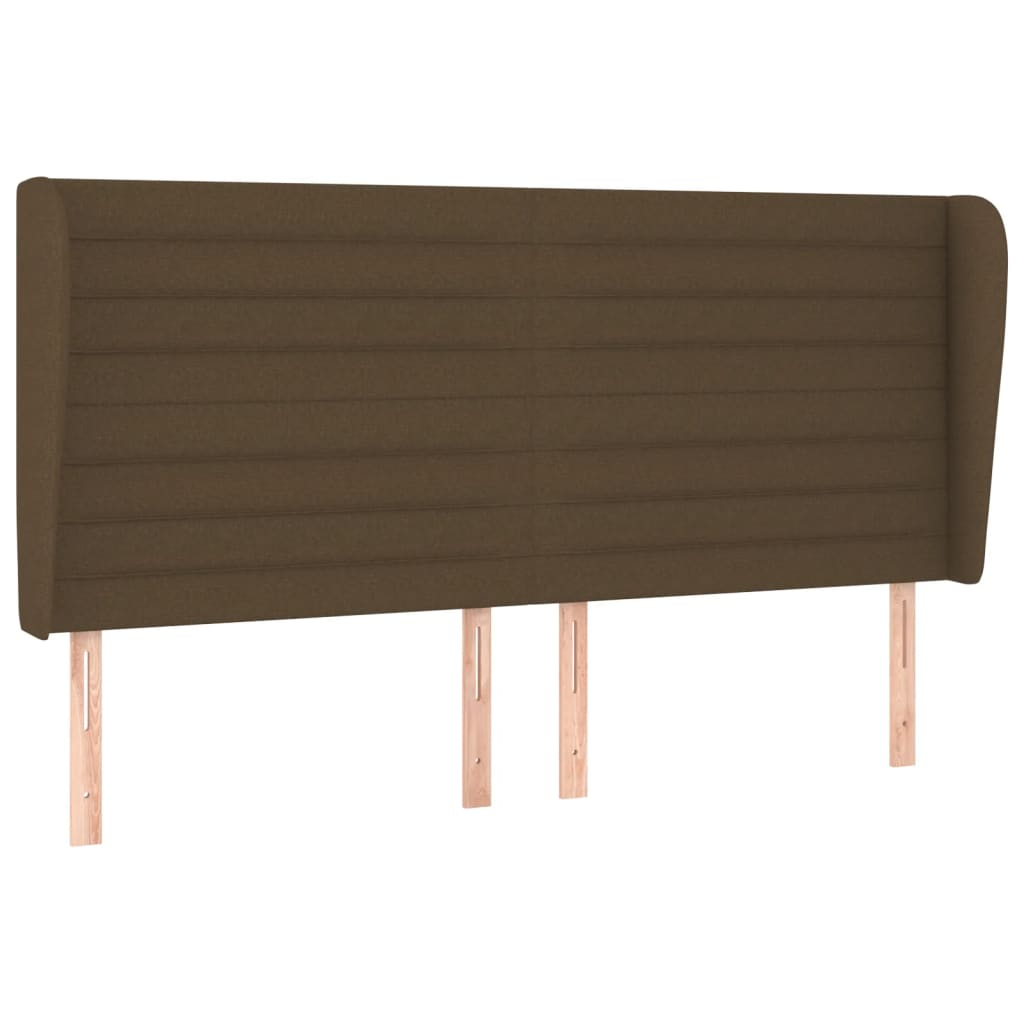 Box Spring Postel S Matrací Tmavě Hnědá 160X200 Cm Textil