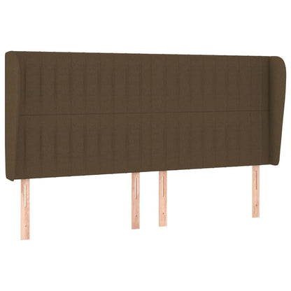 Box Spring Postel S Matrací Tmavě Hnědá 180X200 Cm Textil