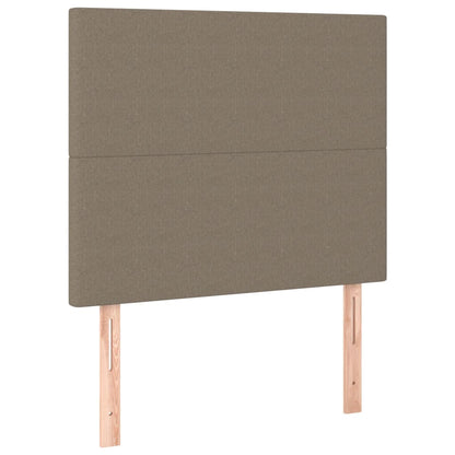 Rám Postele Bez Matrací Taupe 80X200 Cm Textil