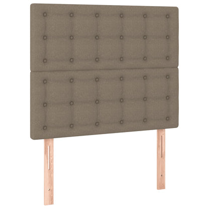 Rám Postele Bez Matrace Taupe 100 X 200 Cm Textil