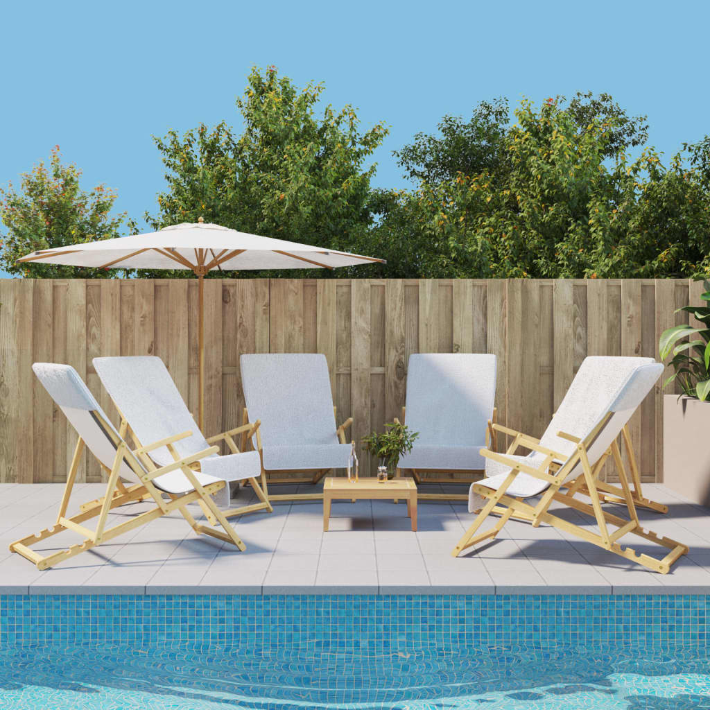 Plážové Osušky 2 Ks Tyrkysové Textil 400 Gsm