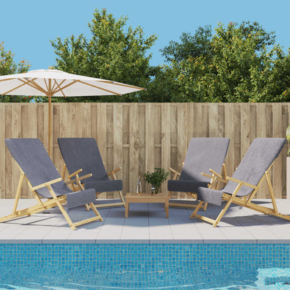 Plážové Osušky 2 Ks Tyrkysové Textil 400 Gsm