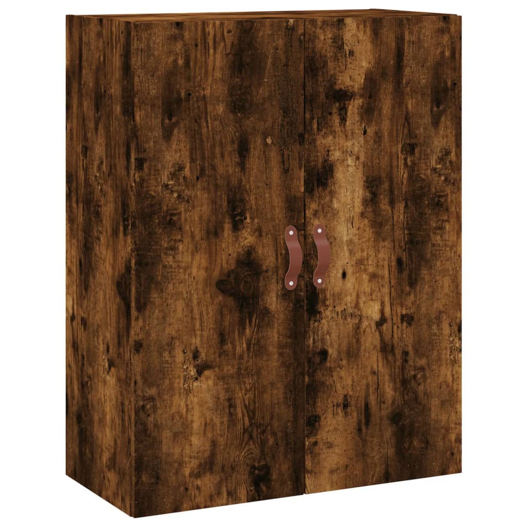 Nástěnné Skříňky 2 Ks Kouřový Dub 69,5 X 34 X 90 Cm