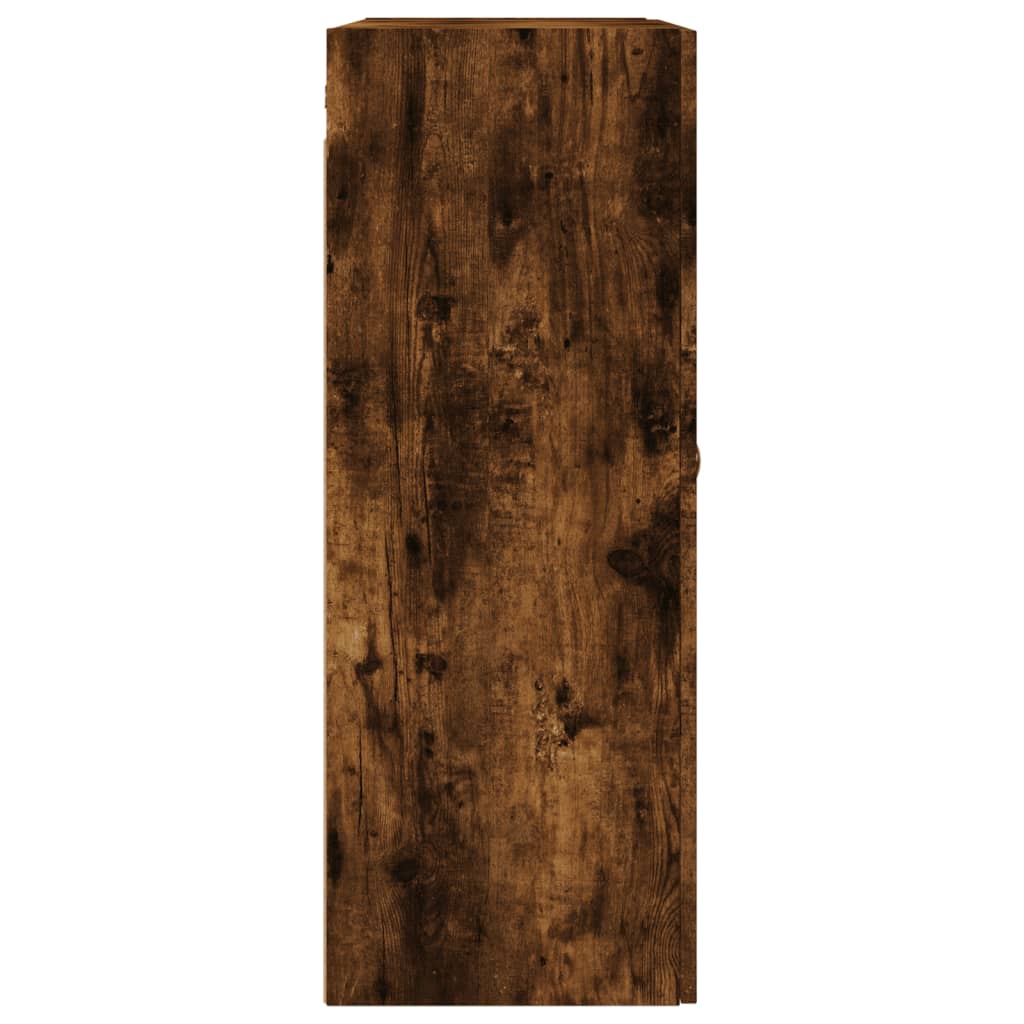 Nástěnné Skříňky 2 Ks Kouřový Dub 69,5 X 34 X 90 Cm
