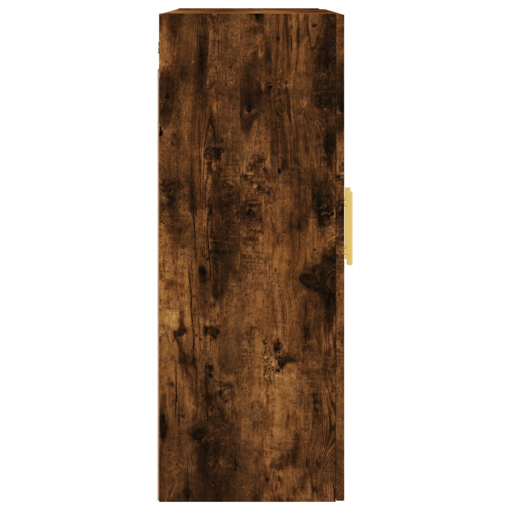Nástěnné Skříňky 2 Ks Kouřový Dub 69,5 X 34 X 90 Cm