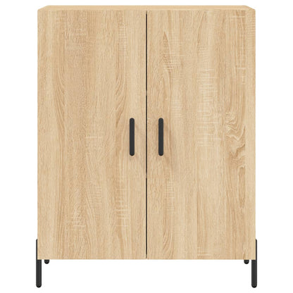 Skříň Highboard Dub Sonoma 69,5 X 34 X 180 Cm Kompozitní Dřevo