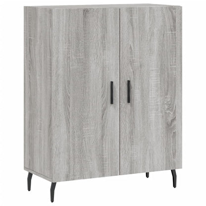 Skříň Highboard Šedá Sonoma 69,5 X 34 X 180 Cm Kompozitní Dřevo