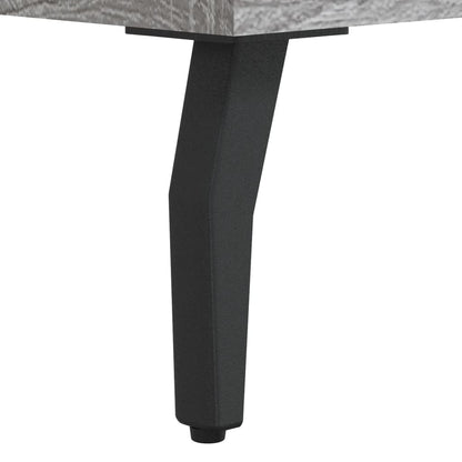 Skříň Highboard Šedá Sonoma 69,5 X 34 X 180 Cm Kompozitní Dřevo