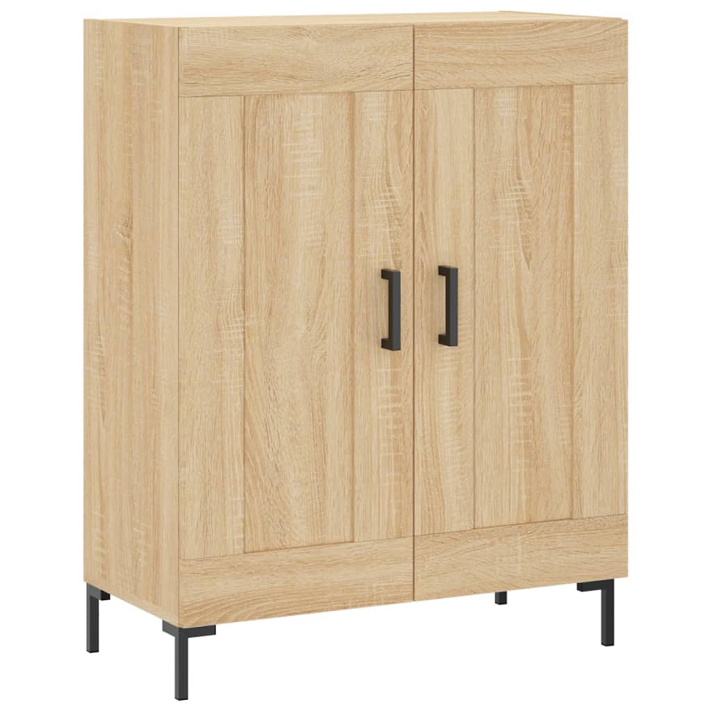 Skříň Highboard Dub Sonoma 69,5 X 34 X 180 Cm Kompozitní Dřevo