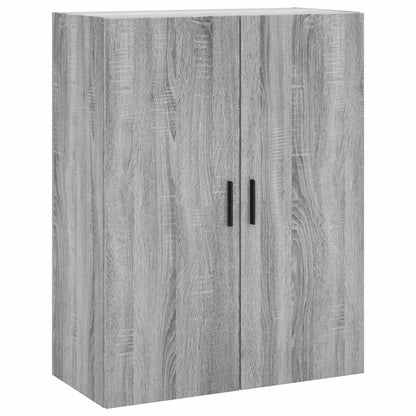 Skříň Highboard Šedá Sonoma 69,5 X 34 X 180 Cm Kompozitní Dřevo