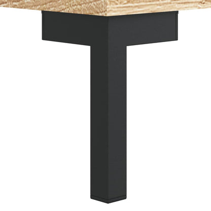 Skříň Highboard Dub Sonoma 69,5 X 34 X 180 Cm Kompozitní Dřevo